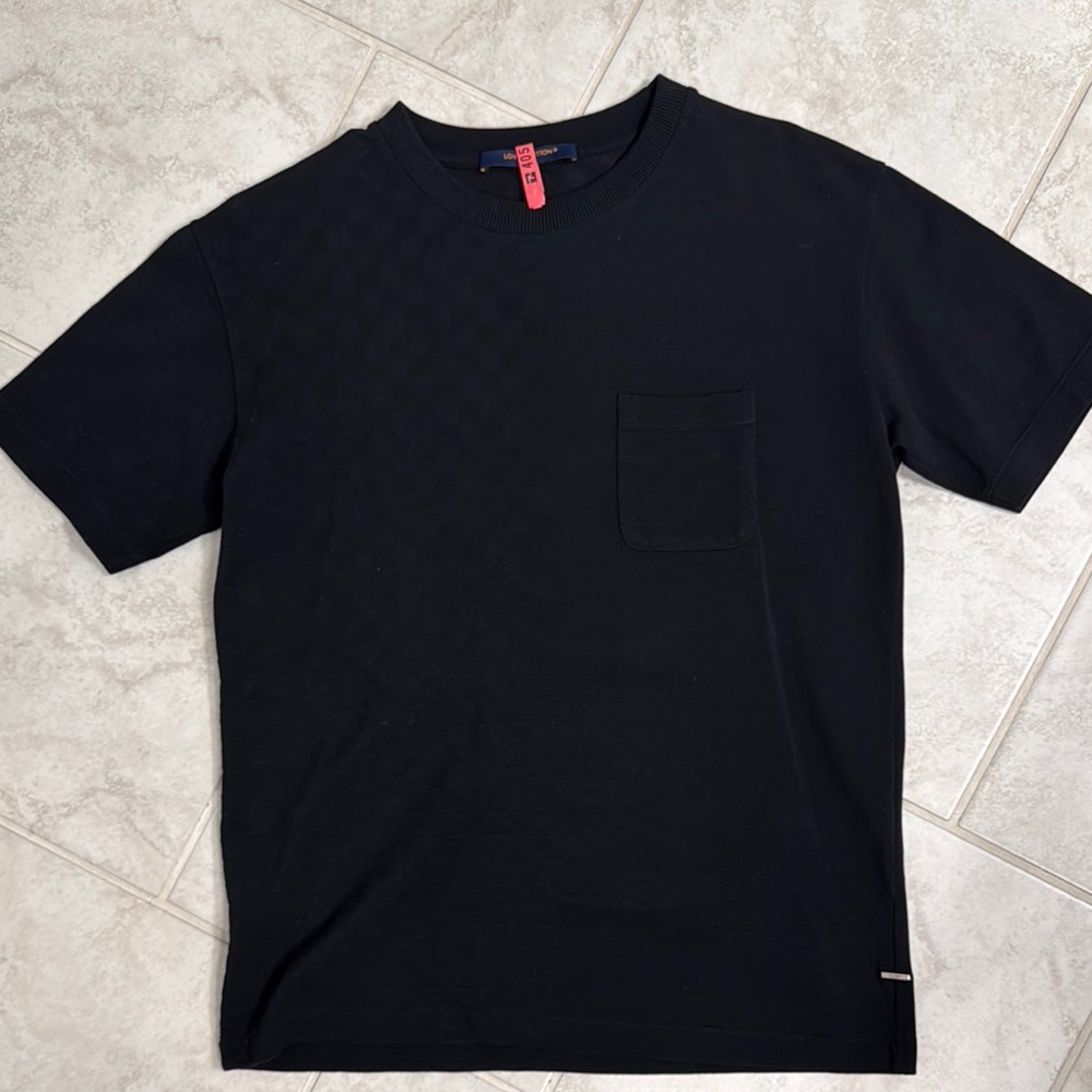 Louis Vuitton Black Short Sleeve Tee